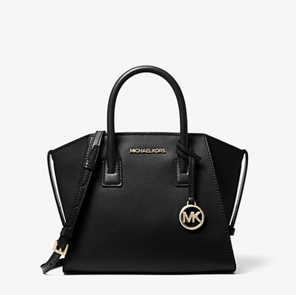 MICHAEL KORS Avril Small Leather Top-Zip Crossbody Satchel bag - Picture 3 of 6